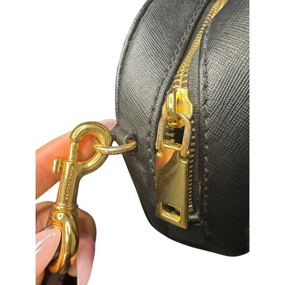 Marc Jacobs Playback Crossbody Black With Gold Accents - Picture 6 of 7